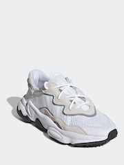 adidas Originals White Ozweego Shoes - Image 4 of 11