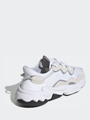 adidas Originals White Ozweego Shoes - Image 5 of 11
