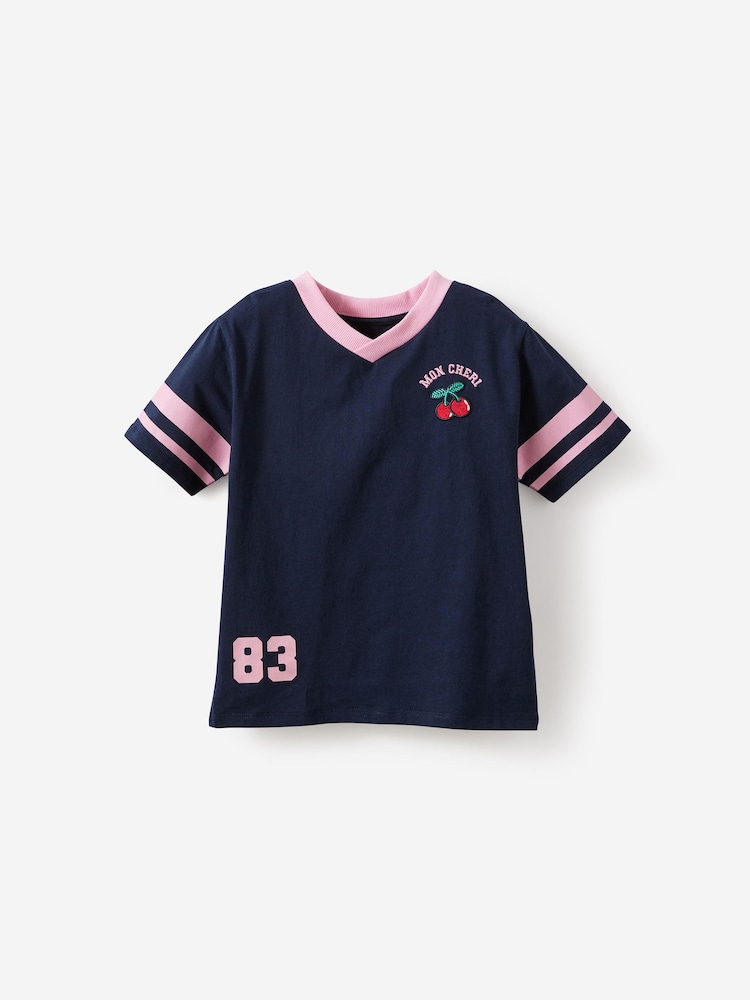 Cotton On Blue Livvy Lux Short Sleeve T-Shirt - Image 1 of 3 Cotton On Blue Livvy Lux Short Sleeve T-Shirt - Image 1 of 3