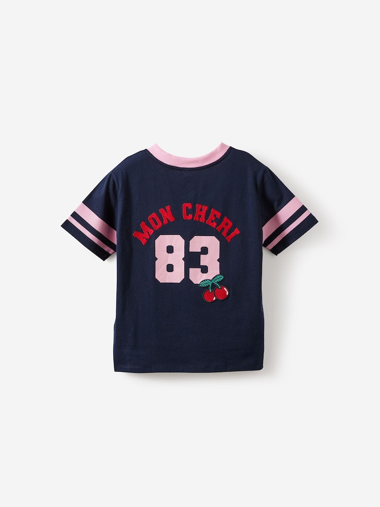 Cotton On Blue Livvy Lux Short Sleeve T-Shirt - Image 2 of 3 Cotton On Blue Livvy Lux Short Sleeve T-Shirt - Image 2 of 3