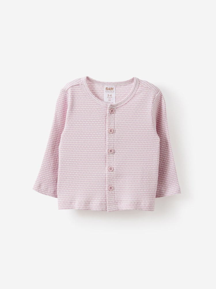 Cotton On Purple Pointelle Cardigan - Image 1 of 3