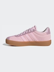 adidas Pink VL Court Shoes - Image 2 of 9