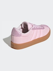 adidas Pink VL Court Shoes - Image 4 of 9