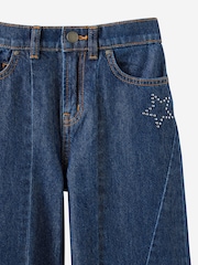 نیلا - Studded Stars - Cotton On Super Wide Leg Denim Jeans - تصویر 3 از 3