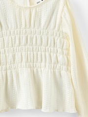 Cotton On White Luna Long Sleeve Top - Image 2 of 3