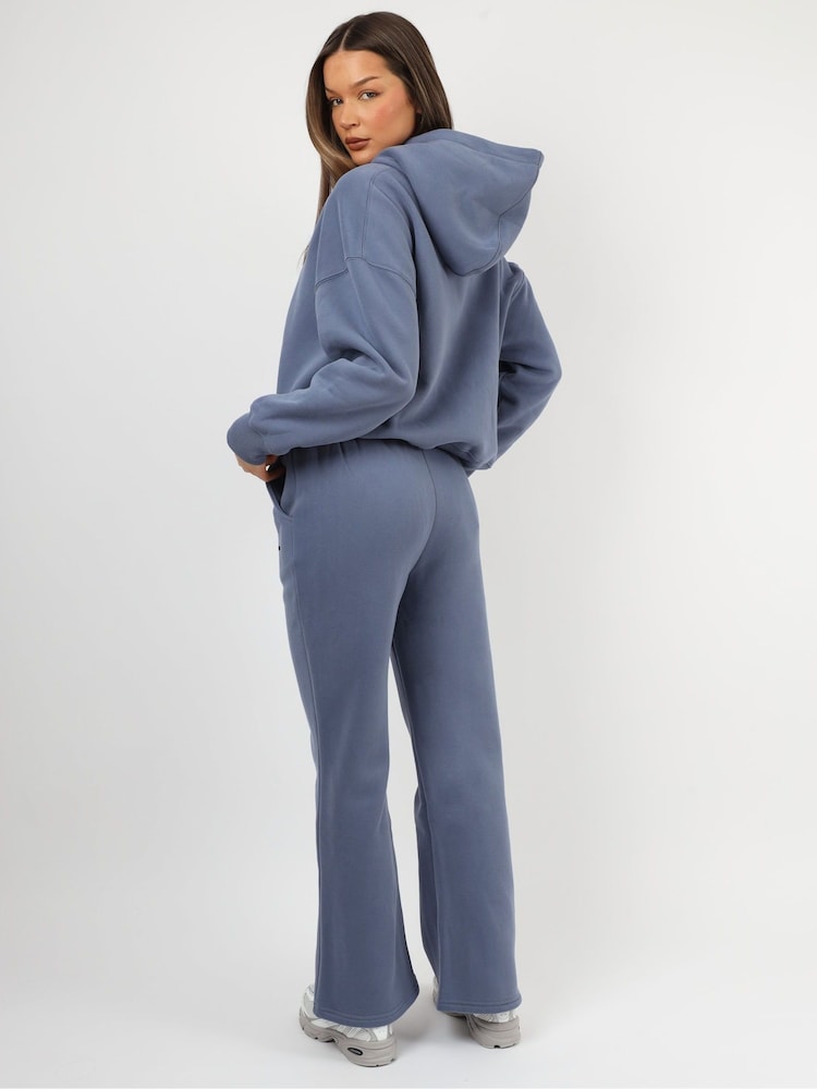 Blau - Simmi London Maeve Simmi Studios Essentials Hoodie - Bild 4 von 4