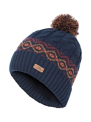 Trespass Blue Andrews Knitted Bobble Beanie - Image 1 of 2