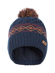 Trespass Blue Andrews Knitted Bobble Beanie - Image 2 of 2