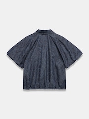 Mint Velvet Blue Paisley Denim Shirt - Image 7 of 7