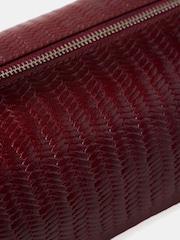 Mint Velvet Red Matilda Leather Shoulder Bag - Image 4 of 4