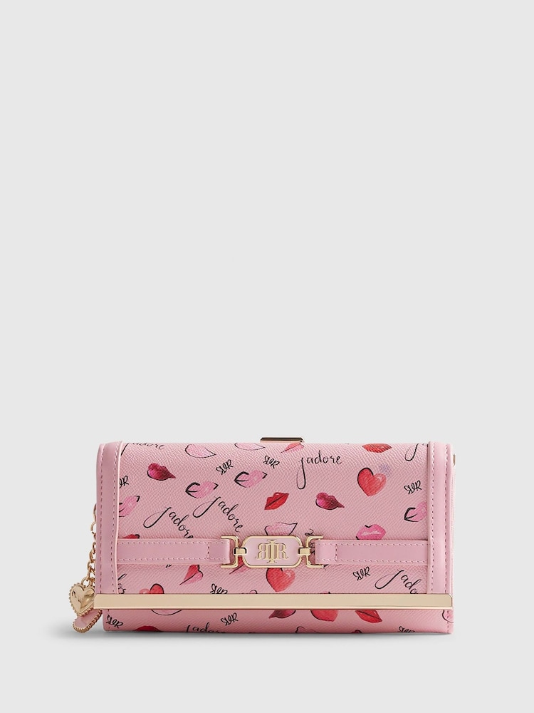 River Island Jadore Heart Cliptop Purse - Imaginea 1 din 5