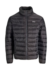 JACK & JONES Junior Black Light Puffer Jacket - Image 1 of 1