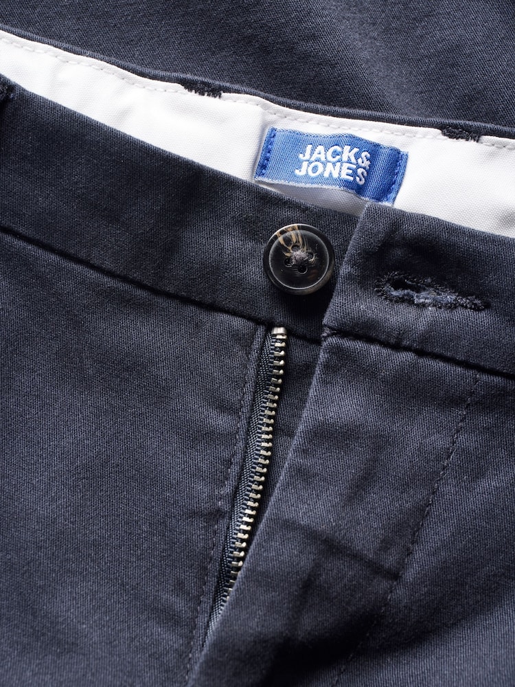 JACK & JONES JUNIOR Blue Relaxed Fit Chino Trousers - Image 7 of 7