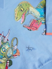 Monsoon Reading Dinosaur-hettegenser - Bilde 4 av 4