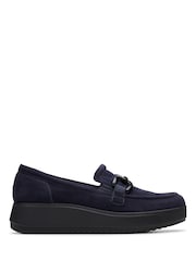 Clarks Blue Zylah Top Shoes - Image 1 of 6