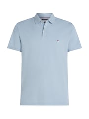 Tommy Hilfiger Blue 1985 Regular Fit Pique Polo Shirt - Image 5 of 6