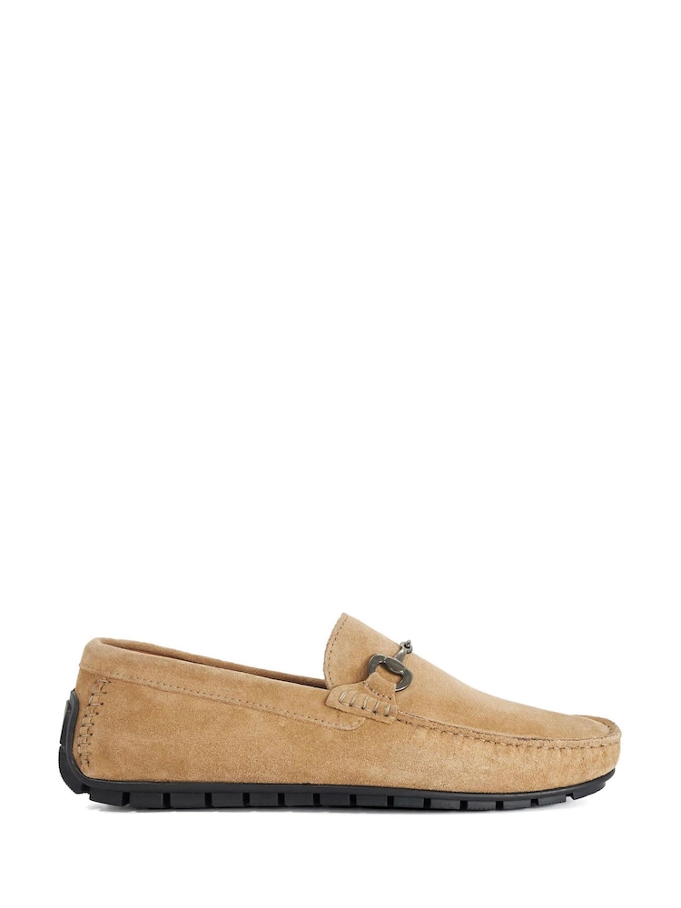Dune London Natural Brackon Moccasins - Image 1 of 5 Dune London Natural Brackon Moccasins - Image 1 of 5