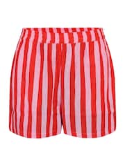 NOISY MAY Pink High Waist Shorts - Image 1 of 1