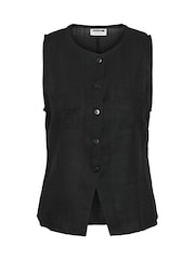 NOISY MAY Button Up Waistcoat - 画像 2 / 3