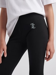 Juicy Couture Diamante Futbolka və Leqqins Dəsti - 8şəkildən 5 şəkil