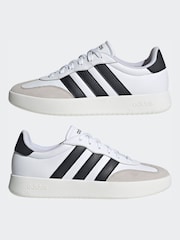 adidas White Barreda Shoes - Image 5 of 9