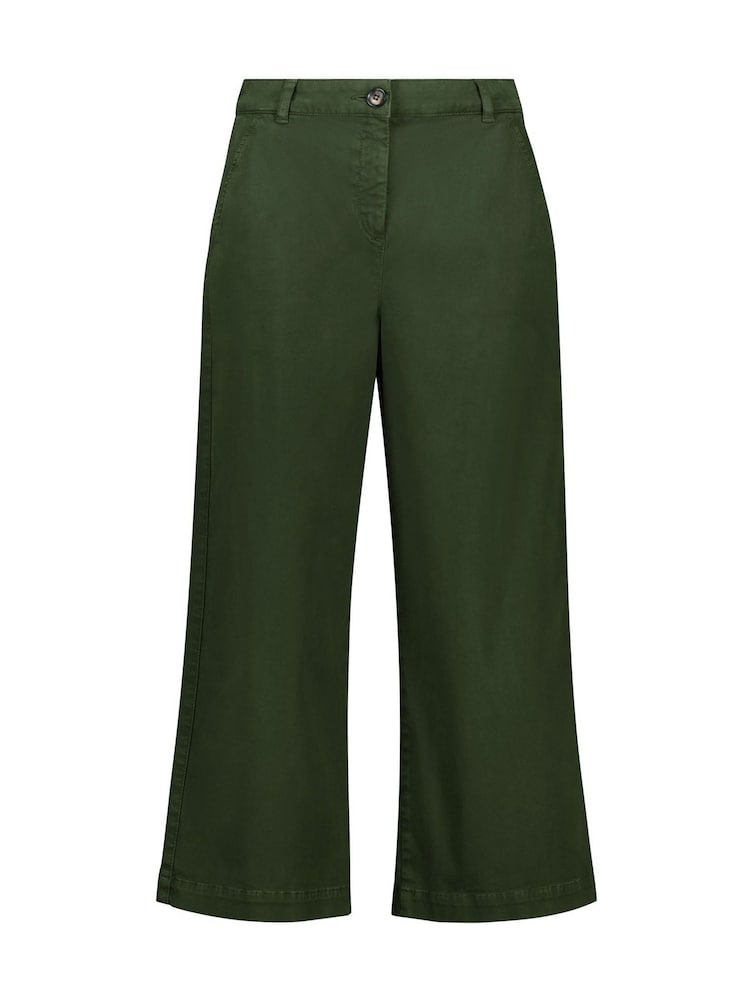 Baukjen Green Brielle Cotton Wide Leg Trousers - Image 5 of 5