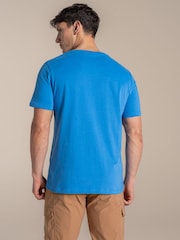 Craghoppers Blue Lucent Short Sleeved T-Shirt - Image 2 of 4