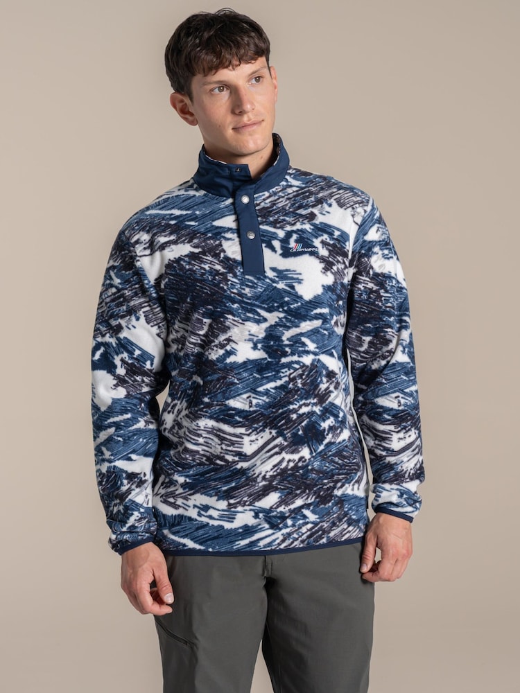 Craghoppers Blue Dewlish Overhead Fleece - Image 1 of 4 Craghoppers Blue Dewlish Overhead Fleece - Image 1 of 4