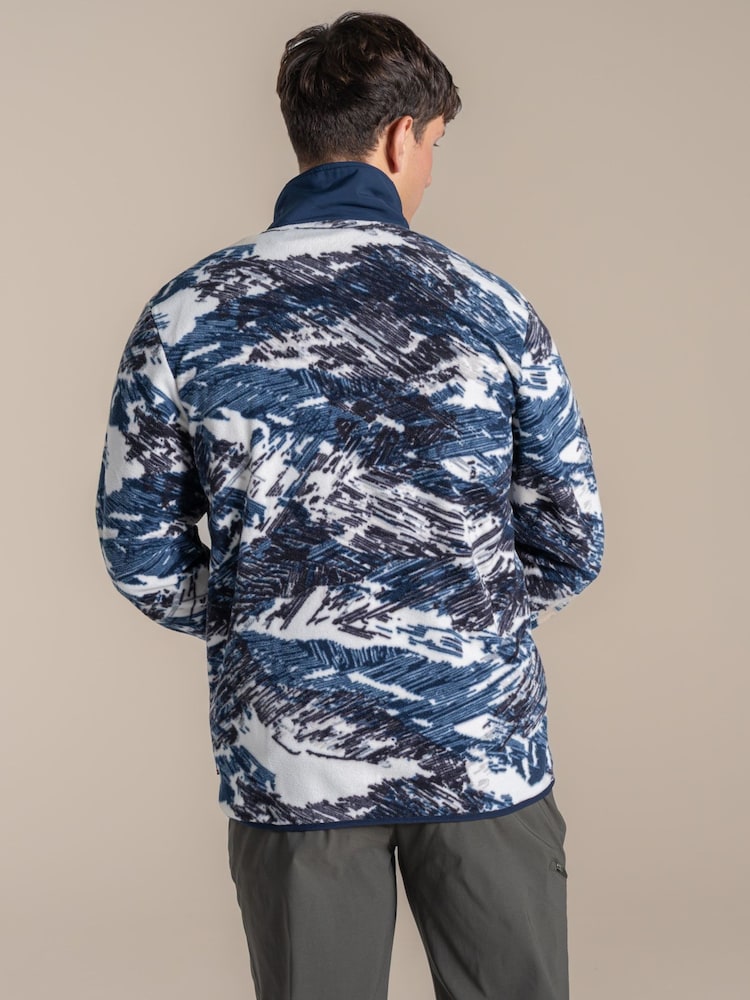 Craghoppers Blue Dewlish Overhead Fleece - Image 2 of 4 Craghoppers Blue Dewlish Overhead Fleece - Image 2 of 4