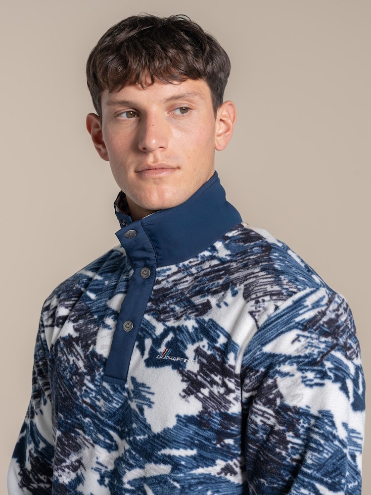 Craghoppers Blue Dewlish Overhead Fleece - Image 4 of 4 Craghoppers Blue Dewlish Overhead Fleece - Image 4 of 4