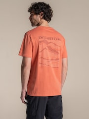 Craghoppers Brown Lucent Short Sleeved T-Shirt - Image 2 of 5
