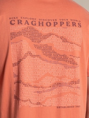 Craghoppers Brown Lucent Short Sleeved T-Shirt - Image 3 of 5