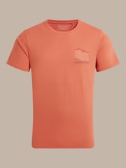 Craghoppers Brown Lucent Short Sleeved T-Shirt - Image 5 of 5