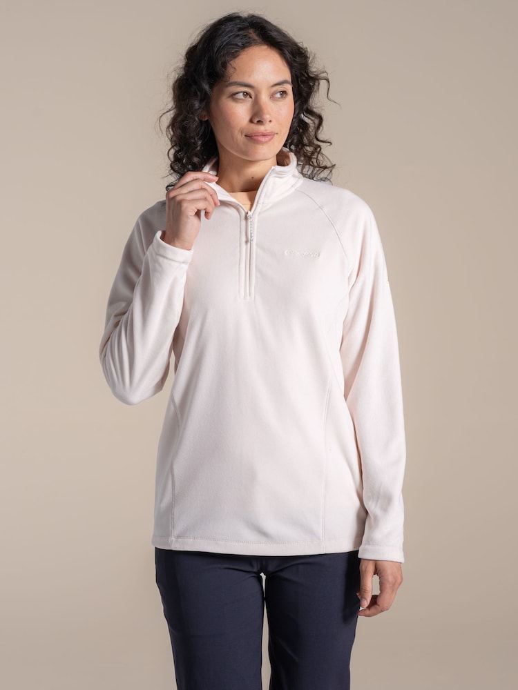 Craghoppers Off White Miska Half Zip Fleece - Image 1 of 5