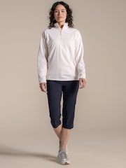 Craghoppers Off White Miska Half Zip Fleece - Image 3 of 5