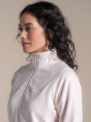 Craghoppers Off White Miska Half Zip Fleece - Image 4 of 5