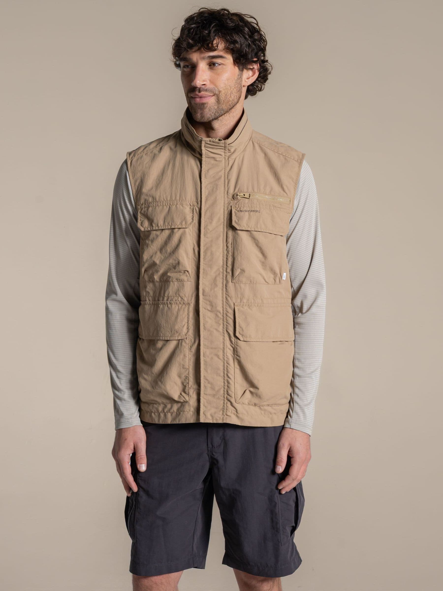 Craghoppers Men's Earthenware Nosilife Adventure V Insect-Repellent Gilet in Size XL, Sports Direct - Image 5