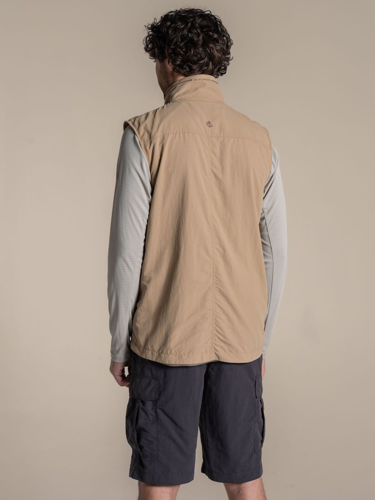 Craghoppers NosiLife Adventure Brown Gilet - Image 2 of 6