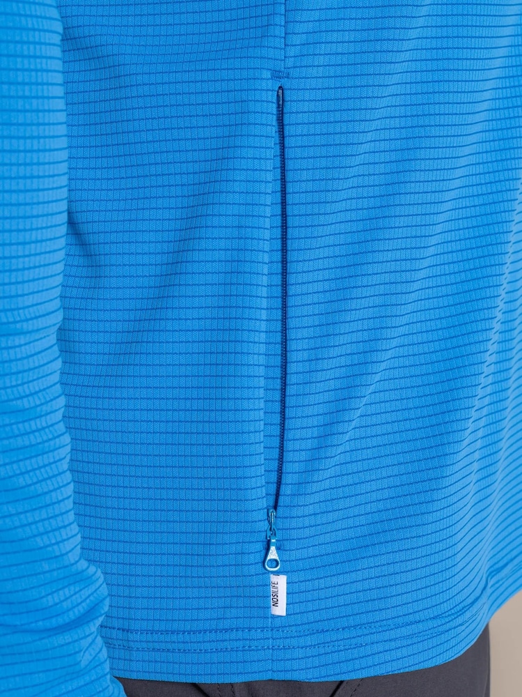 Craghoppers Blue NosiLife SolarShield+ Half Zip Top - Image 5 of 5 Craghoppers Blue NosiLife SolarShield+ Half Zip Top - Image 5 of 5