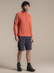 Craghoppers Nude NosiLife SolarShield+ Half Zip Top - Image 3 of 5