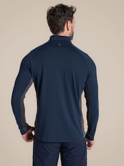 Craghoppers Blue NosiLife Goswick Half Zip Top - Image 2 of 6
