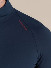Craghoppers Blue NosiLife Goswick Half Zip Top - Image 4 of 6