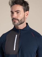 Craghoppers Blue NosiLife Goswick Half Zip Top - Image 5 of 6