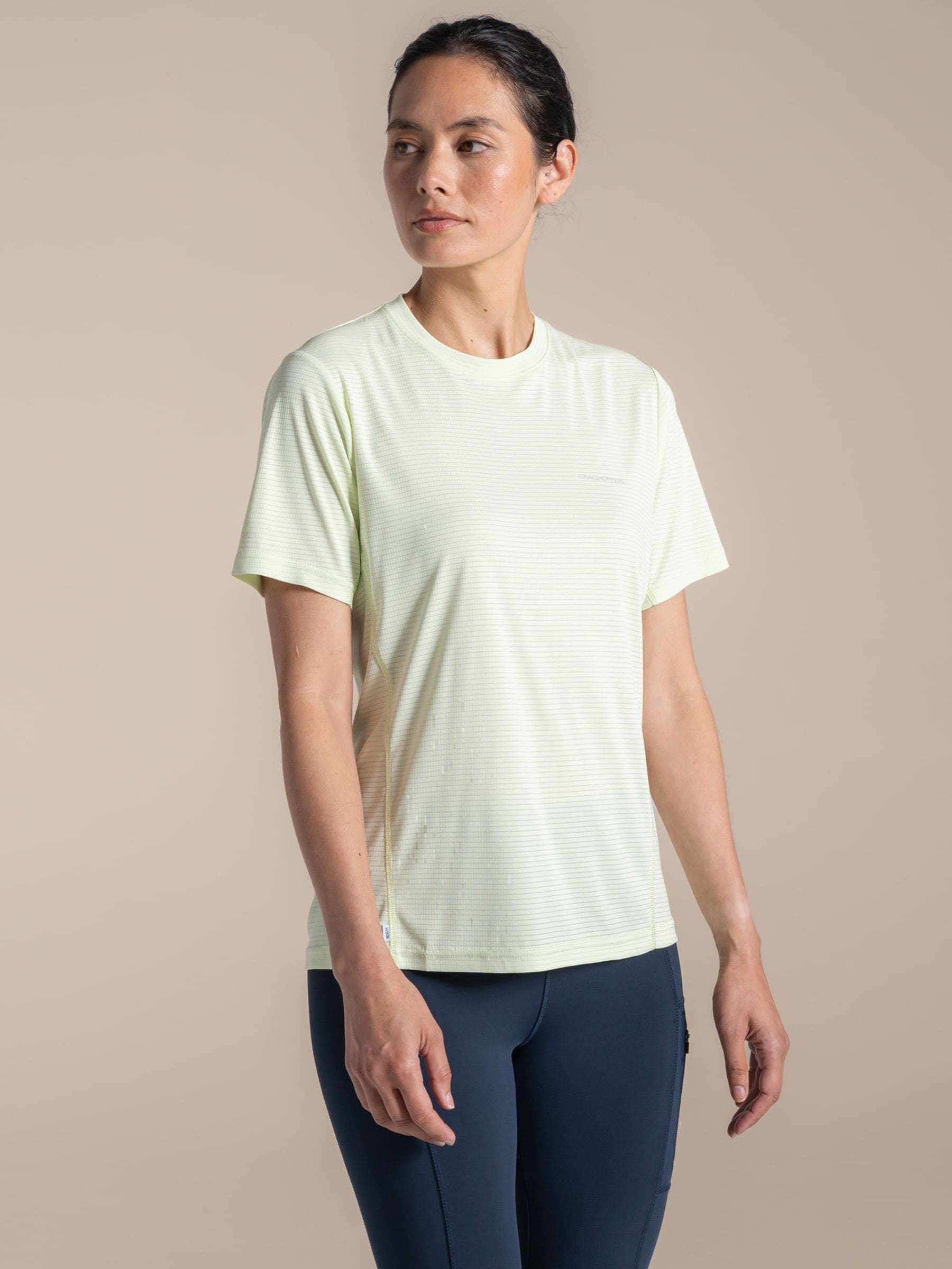 Craghoppers Women's Nosilife Solar Shield+ Short-Sleeved T-Shir - Pear Drop - 20 - Image 6