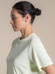 Craghoppers Green Nosilife Solarshield+Short Sleeved T-Shirt - Image 3 of 5