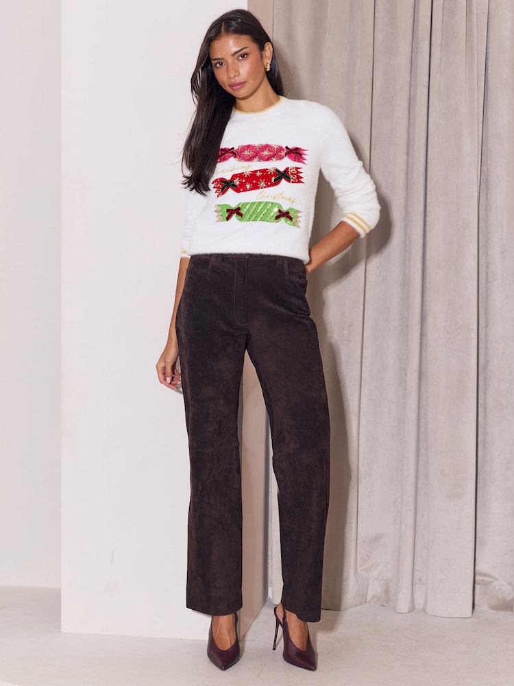 Lipsy Matching Family Christmas Cracker Jumper - Imagen 2 de 6