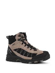 Trespass Black Scarp Mid Outdoor Mid Cut Boots - Image 3 of 6