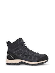Trespass Grey Scarp Mid Outdoor Mid Cut Boots - Image 1 of 8