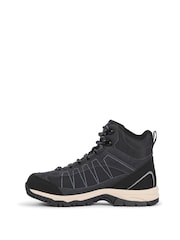 Trespass Grey Scarp Mid Outdoor Mid Cut Boots - Image 2 of 8