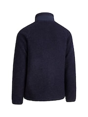 Trespass Blue Brookes Block Pocket Full Zip Heavyweight Fleece - Image 2 of 2
